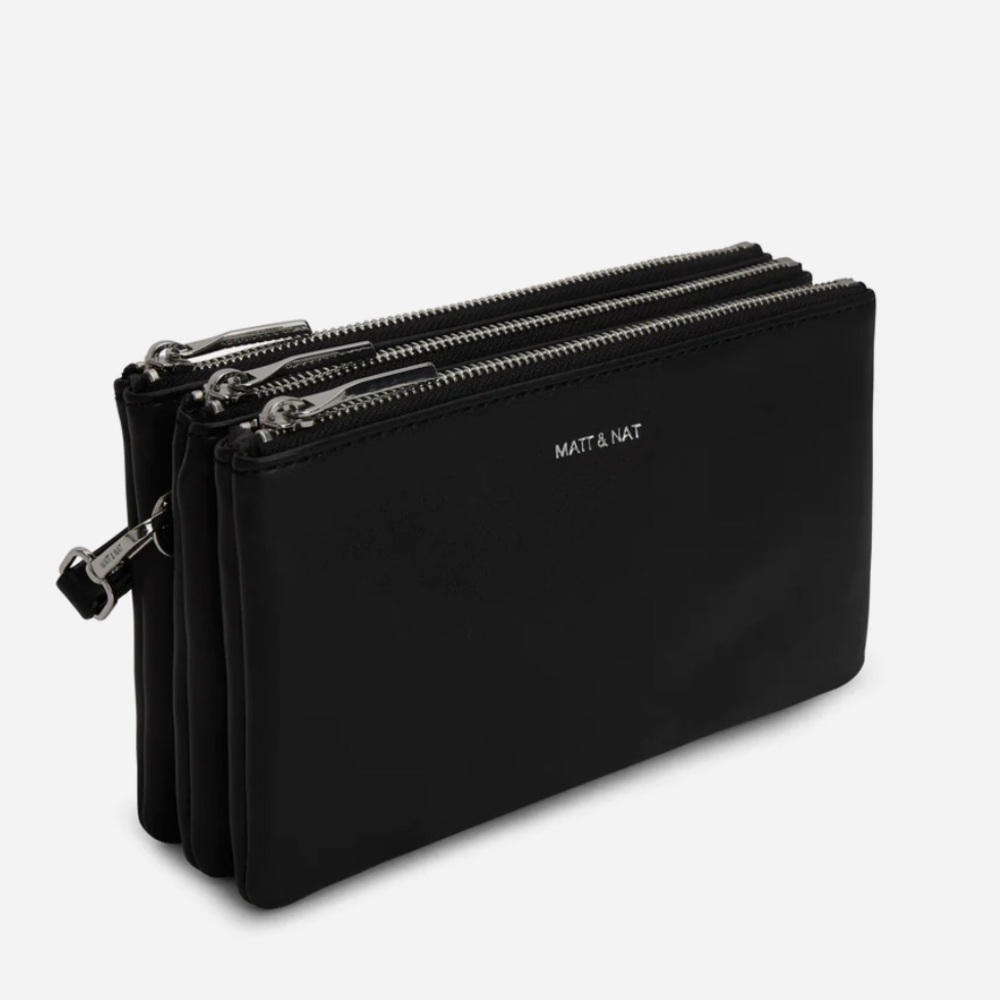GREY mat & nat triplet vegan crossbody bag